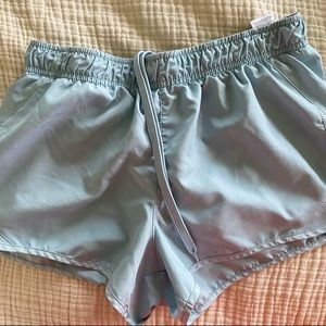 RBX LIGHT BLUE RUNNING SHORTS